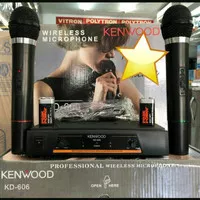 Mic / Microphone Wireless Kenwood KD-606 KD 606 Dynamic Vocal