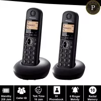 Telepon Wireless Panasonic KX-TGB212 - BLACK / Telepon Kantor Rumah