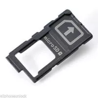Simtray Sony Xperia Z4 - Z5 Single Sim Original Tempat Kartu Sony Z3+