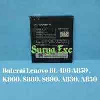 Baterai/Battery/Batrei/Batrai/Btrei/Btrai Lenovo S880/S890 (BL198) 2250mAh ORI 99