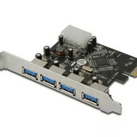 PCI Express USB 3.0 4 port Card - PCIE PCI-E Express Usb 3.0 4 port