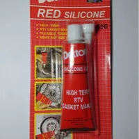 Dextone Red Silicone Red / Lem Silikon Merah 70 Gram