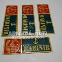 Stiker plat marinir / stiker plat TNI Al/ Stiker plat RSAL/Stiker plat