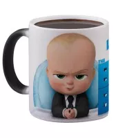 Magic Mug Boss Baby Mug Bunglon Berubah Warna Import Premium 325 ml
