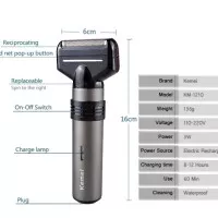 KEMEI KM-1210 3 In 1 Rechargeable Nose Trimmer Hair Trimmer And