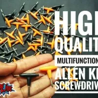 Multifunctional Screwdriver / Allen key / Kunci Obeng T L Vape Vapor