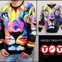 jaket sweater TT / switer pria / jaket animal / jaket full print