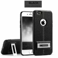Motomo Leather TPU Case iPhone 6 7Plus 8Plus X Luxury Stand Softcase
