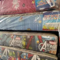 2 in 1 Olympic springbed Pillow Top 120x200cm Avengers Dll