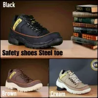 Sepatu pria Caterpillar nitrogen safety low boot steel toe 3 varian