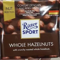 Ritter Sport whole hazelnut 100 gram