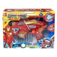 Ironman Nerf Soft Blaster Gun Pistol Senapan Peluru Mainan Anak