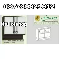 Kitchen set atas rak Lemari dapur 2 pintu rak bumbu