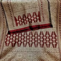 Songket Lepus Nampan Perak Kristal Berlian Palembang Maroon