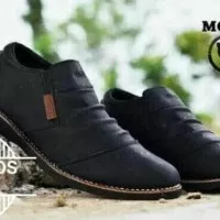 Sepatu Pria Casual Santai Kerja Loafers Moofeat Wrinkle Original