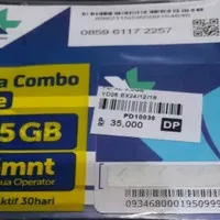 Perdana Internet XL Xtra Combo Lite 3.5GB