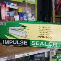 Impulse sealer merk Matrix tipe PFS - 300 (go send dan grab)