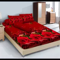 Seprei 180x200 Big Rose / Sprei King size / sprei 180x200 / Rose #jja