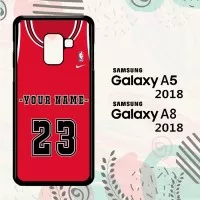 Casing Samsung Galaxy A8 2018 Custom HP Jersey 2 Name L0617