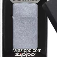 Zippo Original USA 1607 Slim Street Chrome -Stok Lengkap Garansi Resmi