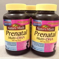 Vitamin Ibu Hamil / Nature Made Prenatal Multi+DHA 200 mg