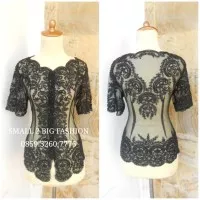 kebaya hitam / kebaya wisuda modern / kebaya pendek / kebaya pesta