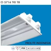 KAP LAMPU TL TKI T8 GEDUNG MALL PERKANTORAN RUMAH SAKIT PABRIK PROLITE