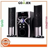 Speaker Aktif GMC 887G Multimedia 2.1 Bluetooth -Karaoke -USB -Radio