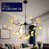 Lampu gantung GLOBE CONTEMPORER 27 BRANCHING pendant light