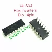 IC 74LS04 SN74LS04N HD74LS04 IC TTL Dip 14pin