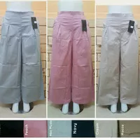 Celana Kulot Katun Stretch Polos Kulot Katun Jumbo