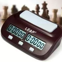 Jam Catur LEAP PQ9907S Basic Chess Timer with Bonus and Delay