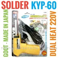 60W Goot Solder Tembak, KYP-60, KYP60, asli Japan, dua tingkat panas