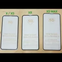 tempered glass full 5D iphone X XS XR XSmax