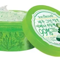 Soo Beaute 99% Jeju Green Aloe Vera Gel 100% ORIGINAL KOREA (300ml)