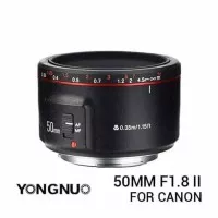 Lensa YongNuo Canon 50mm F1.8 Mark II