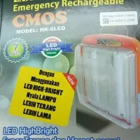 Lampu Emergency CMOS HK 6 Led [] Merk CMOS HK 6 Led