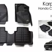 Karpet Mobil 5D Honda CRV Turbo 2017 Mat New