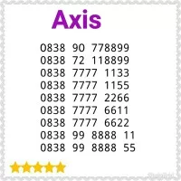 Nomor Cantik Axis Seri Triple AA 776655 Simple 0838 14 77 66 55 #J