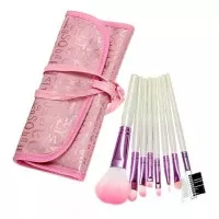 Brush Make Up 8 Set dengan Pouch