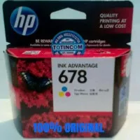 Tinta Cartridge Original HP 678 Color