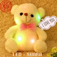 Boneka Teddy Bear Glow / Beruang LED IMPORT