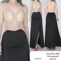 long dress import - K1070 778rb long dress slide list swarovski