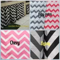 Gorden Kolong Dapur Motif Zigzag Baby Retro Chevy