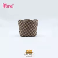 FORA Muffin Cup Isi 50 pcs / Baking Cup / Bruder Cup / Cupcake 63 mm