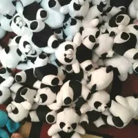 Boneka Panda Mini Cocok untuk Souvenir dan buket bunga maupun wisuda