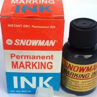 Tinta Spidol Snowman