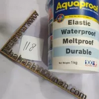 aqua proof coklat muda 102 1 kg cat pewarna tembok dinding anti bocor