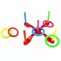 mainan anak lempar cincin hoop toss/throwing ring game toy model 2
