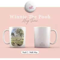 Mug Ceramic Pooh Classic Walk Way (Winnie the Pooh)